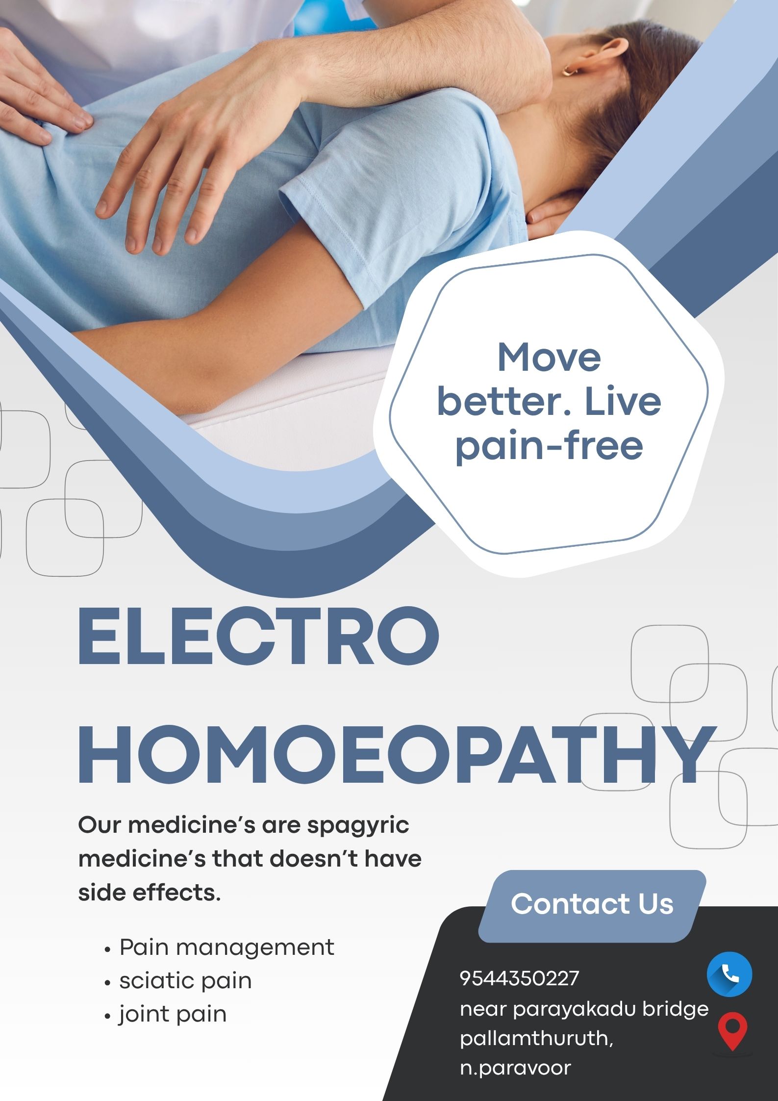 pain relif poster