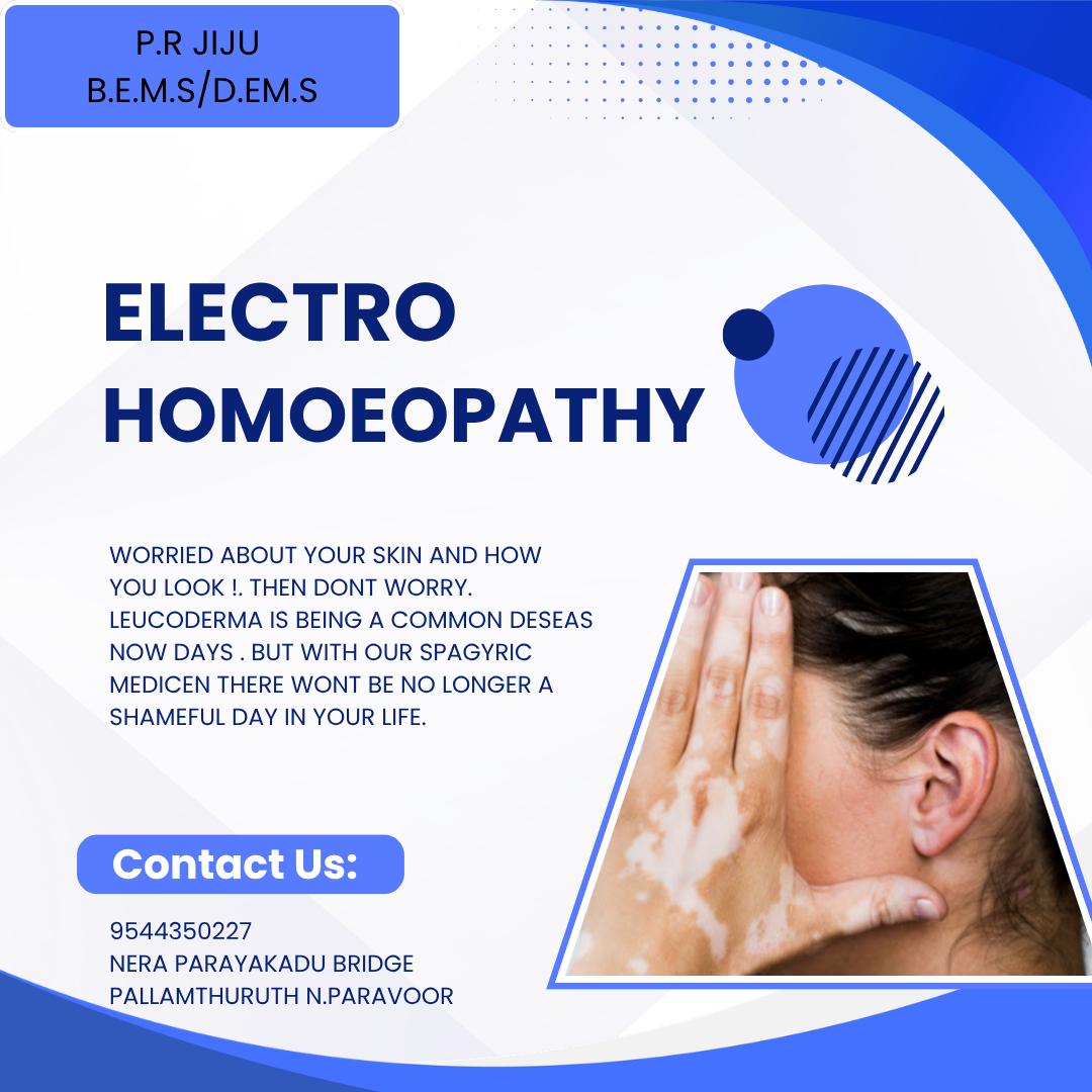 poster for electrohomoeapathy